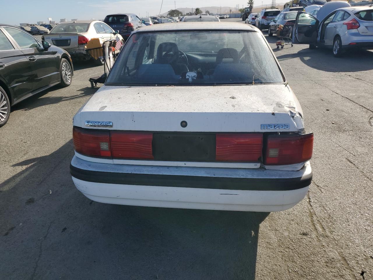 1992 Mazda Protege Lx VIN: JM1BG2266N0458246 Lot: 75692514