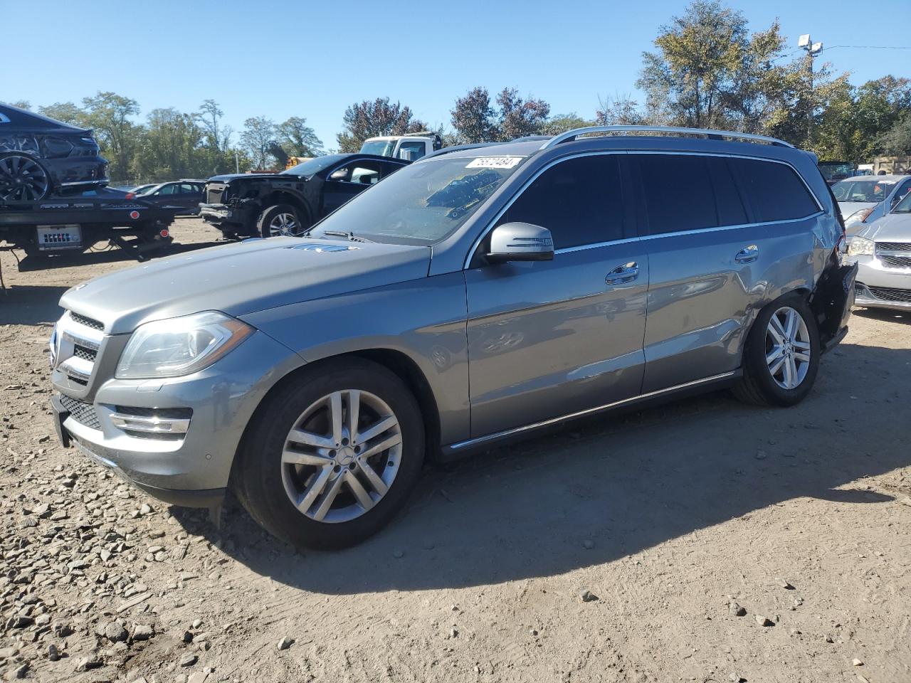 VIN 4JGDF7CEXEA317331 2014 MERCEDES-BENZ GL-CLASS no.1