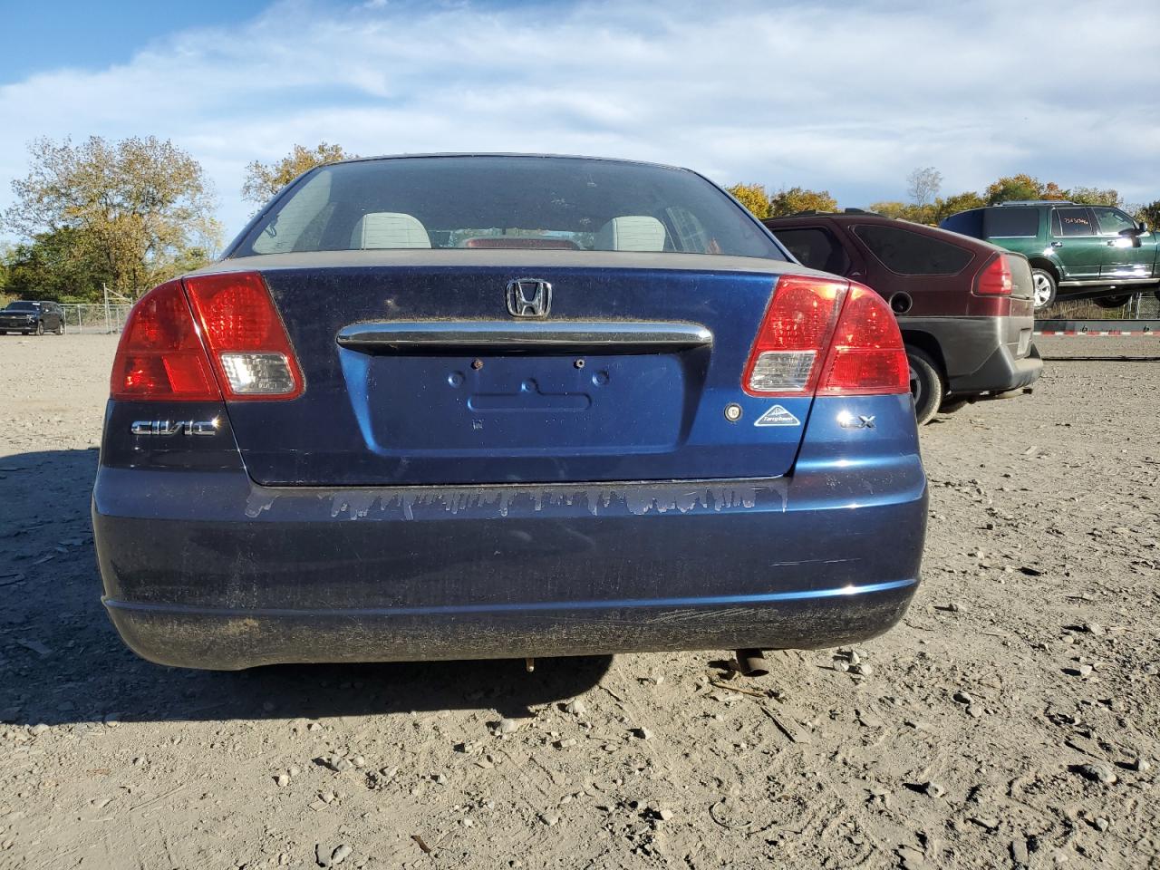 2003 Honda Civic Lx VIN: 2HGES16543H610493 Lot: 76166404