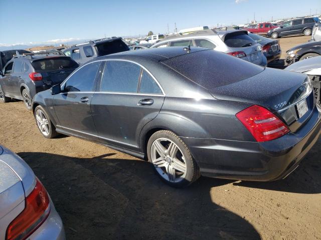 Седани MERCEDES-BENZ S-CLASS 2012 Чорний