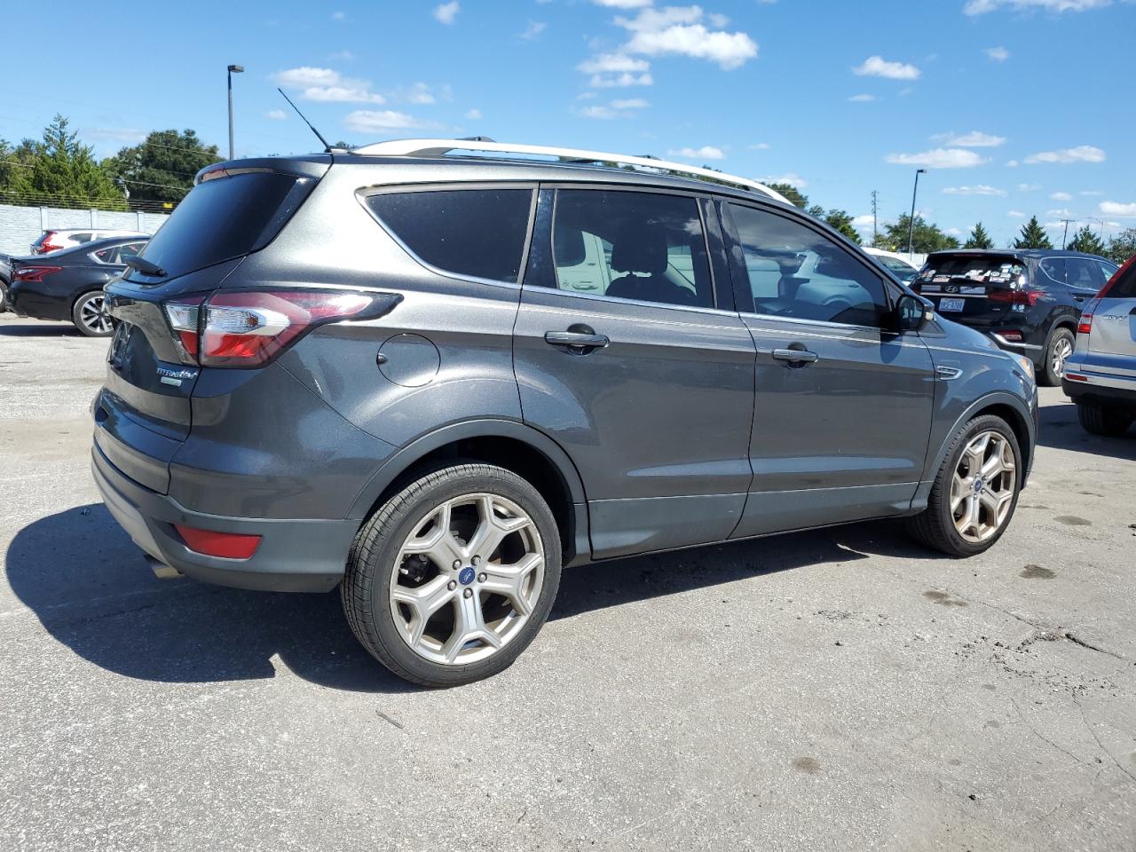 2017 Ford Escape Titanium VIN: 1FMCU0JD5HUB12862 Lot: 76189974