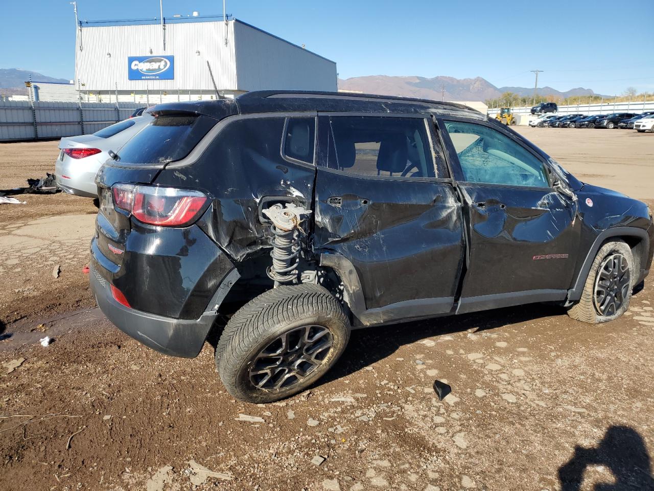 2018 Jeep Compass Trailhawk VIN: 3C4NJDDB9JT501222 Lot: 78275064