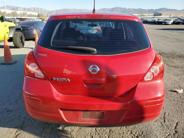  NISSAN VERSA 2012 Red