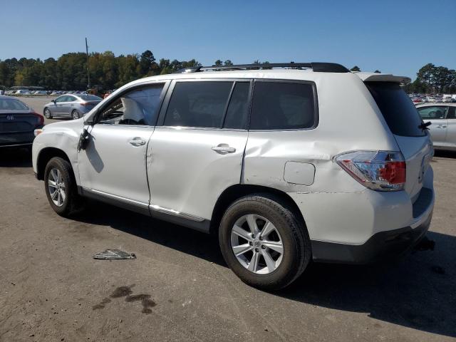  TOYOTA HIGHLANDER 2013 Biały