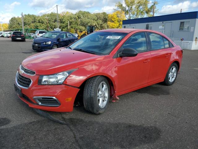 Sedans CHEVROLET CRUZE 2016 Czerwony