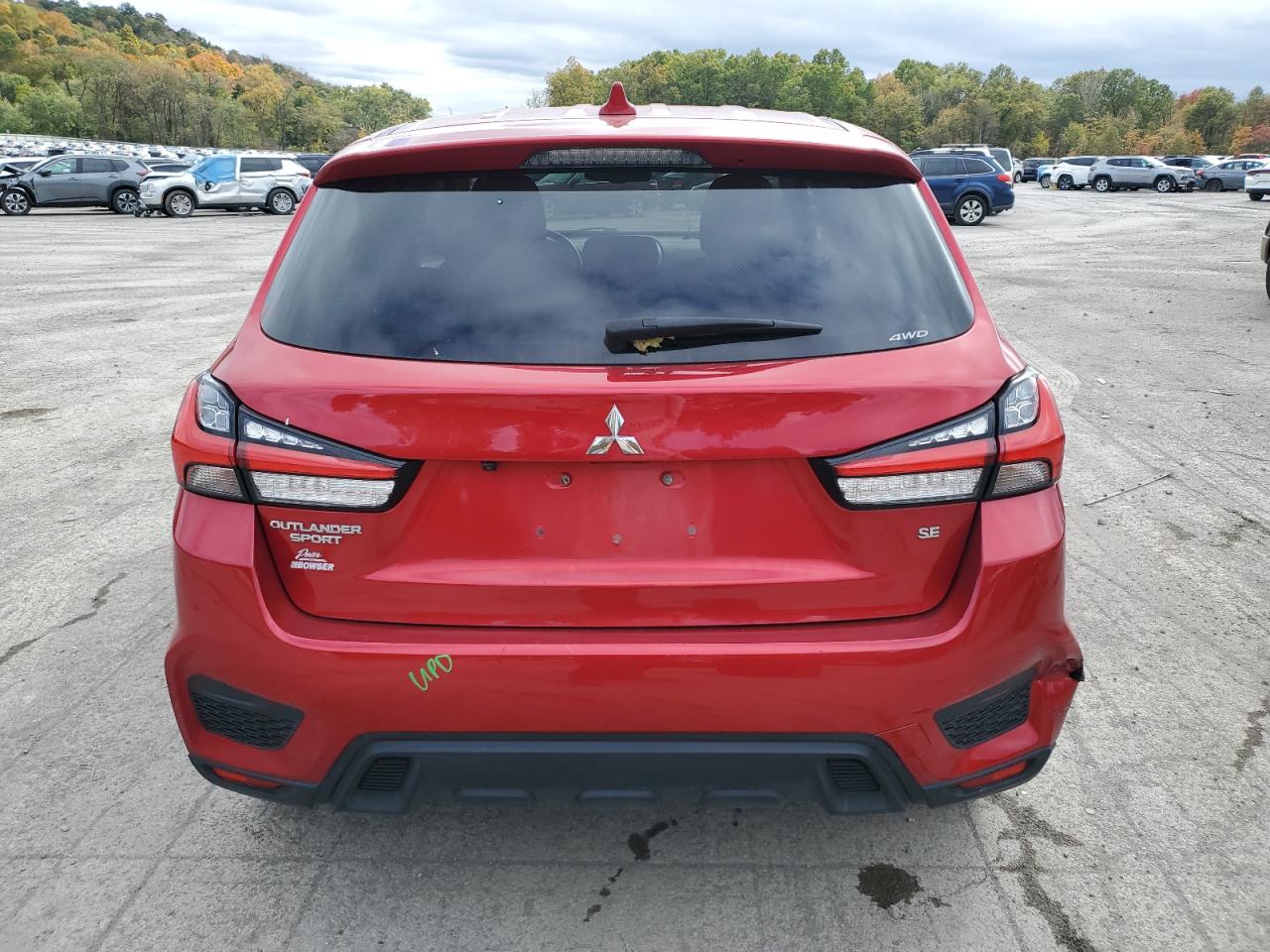 2021 Mitsubishi Outlander Sport Es VIN: JA4ARUAU9MU014619 Lot: 76455354