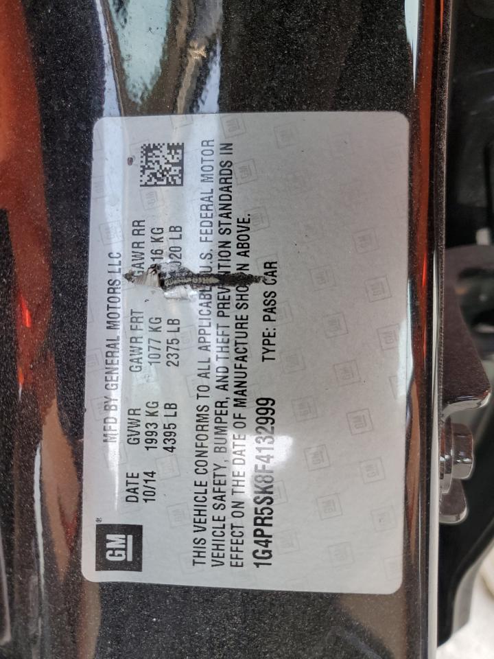 1G4PR5SK8F4132999 2015 Buick Verano Convenience