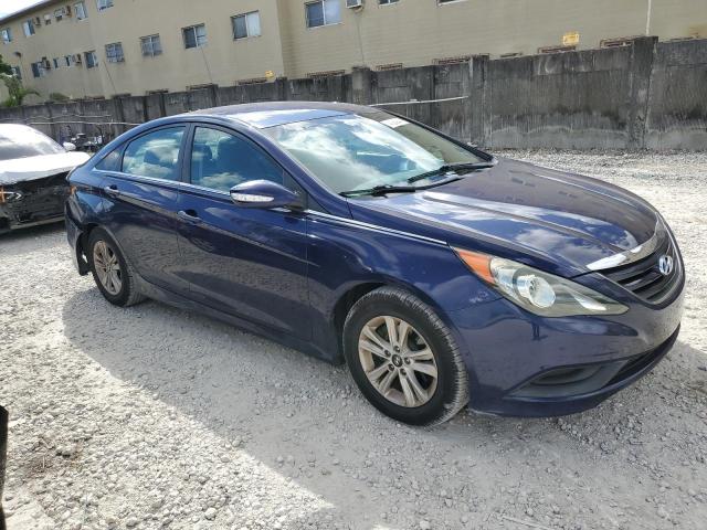  HYUNDAI SONATA 2014 Blue