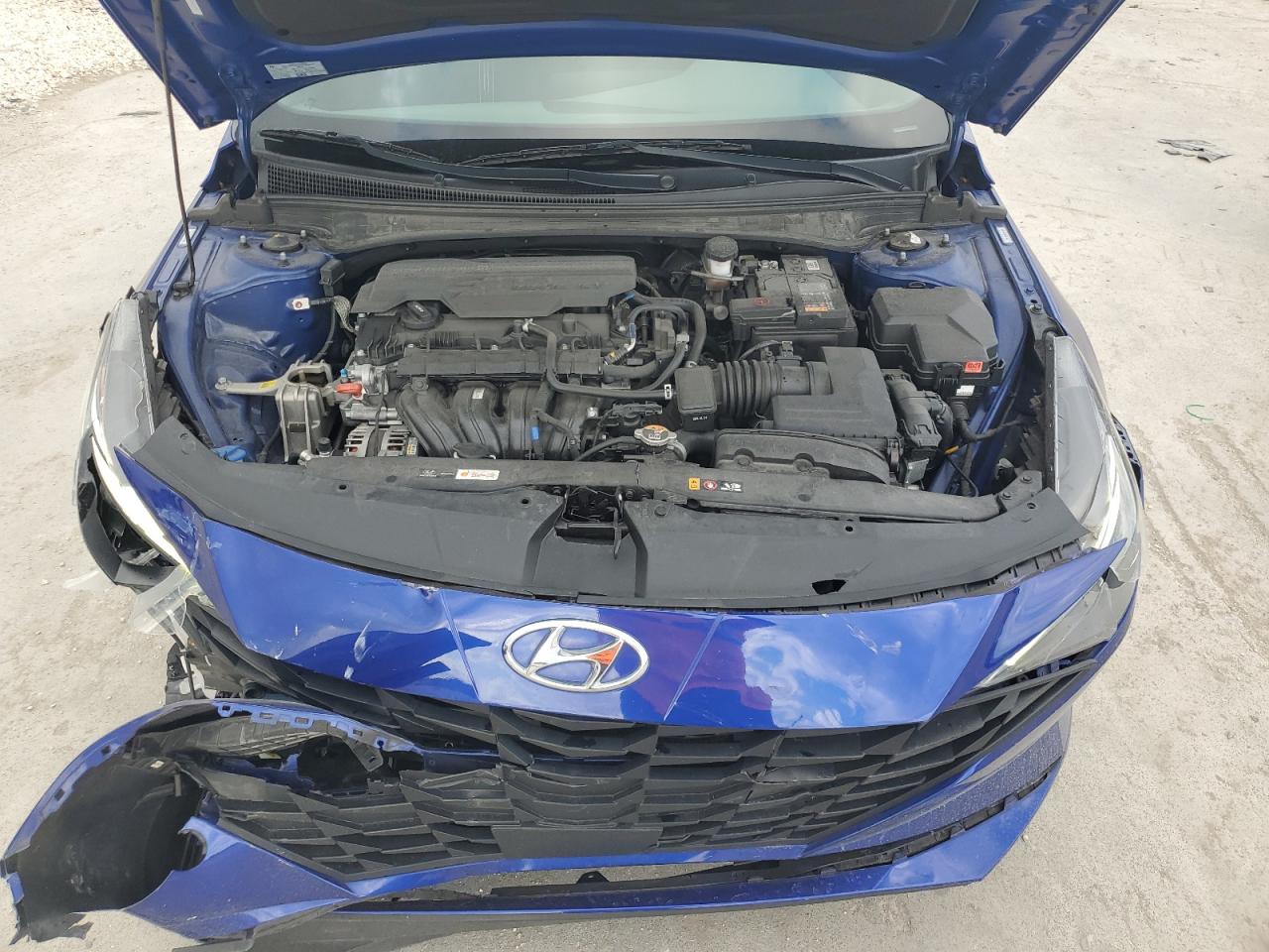 2022 Hyundai Elantra Sel VIN: KMHLS4AG9NU253288 Lot: 77593444