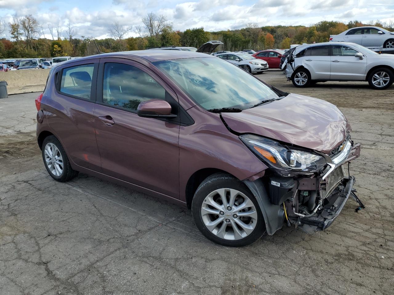 2021 Chevrolet Spark 1Lt VIN: KL8CD6SA2MC717698 Lot: 76254394