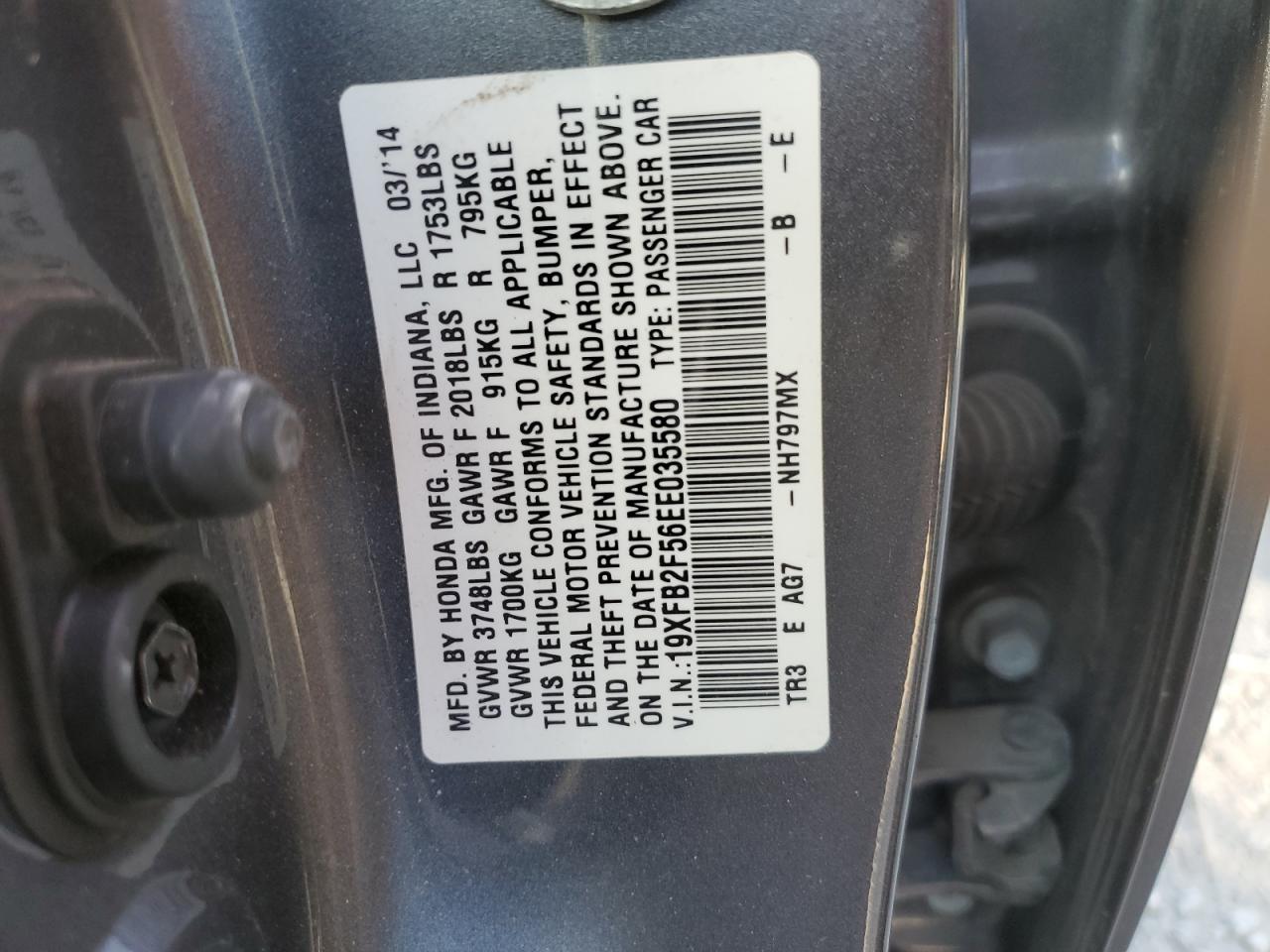 2014 Honda Civic - Image 12