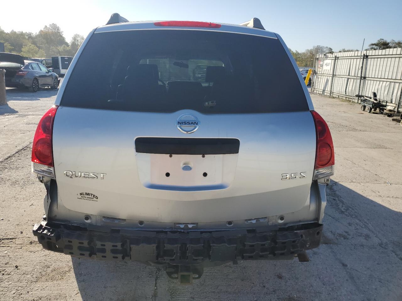 2005 Nissan Quest S VIN: 5N1BV28UX5N112047 Lot: 75661284