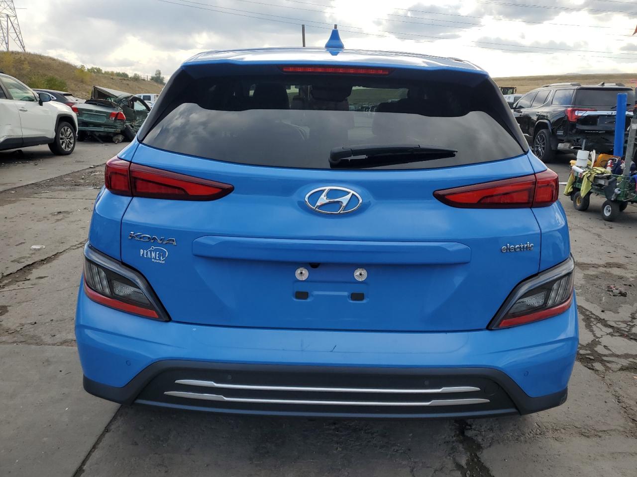 2022 Hyundai Kona Limited VIN: KM8K53AG9NU150739 Lot: 75516734