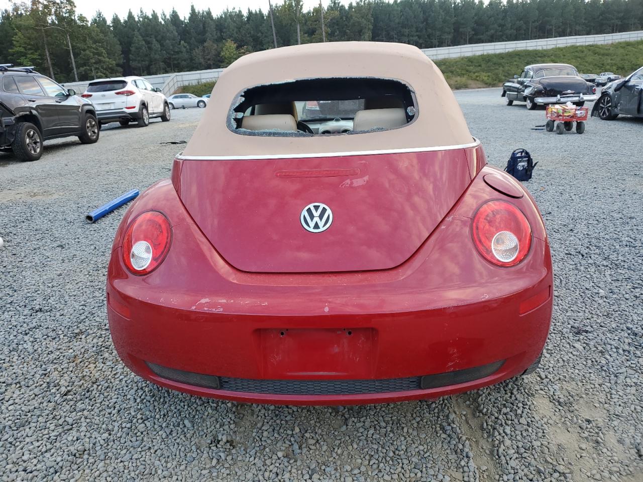 2008 Volkswagen New Beetle Convertible Se VIN: 3VWRF31Y38M413354 Lot: 76437674