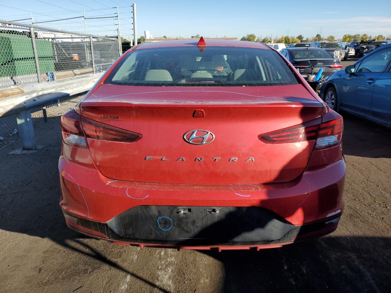 2019 Hyundai Elantra Sel VIN: 5NPD84LFXKH456112 Lot: 74762774