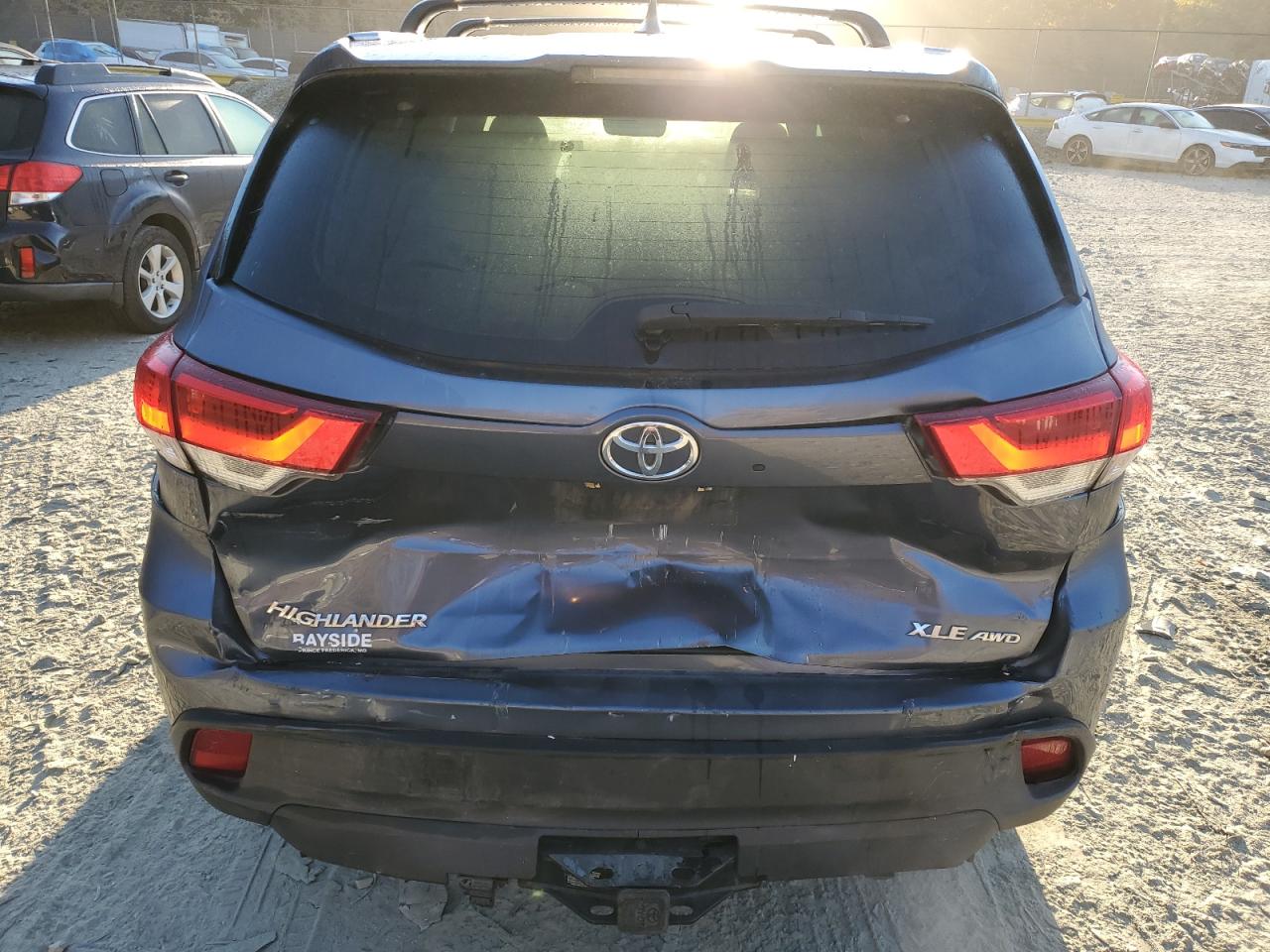 2019 Toyota Highlander Se VIN: 5TDJZRFH0KS922537 Lot: 77862624