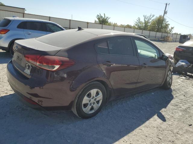  KIA FORTE 2018 Бургунді