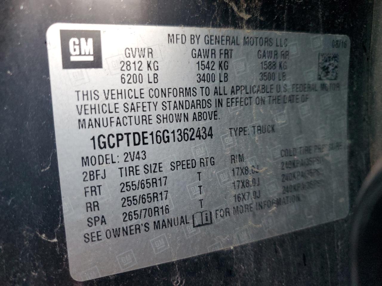 2016 Chevrolet Colorado - Image 10