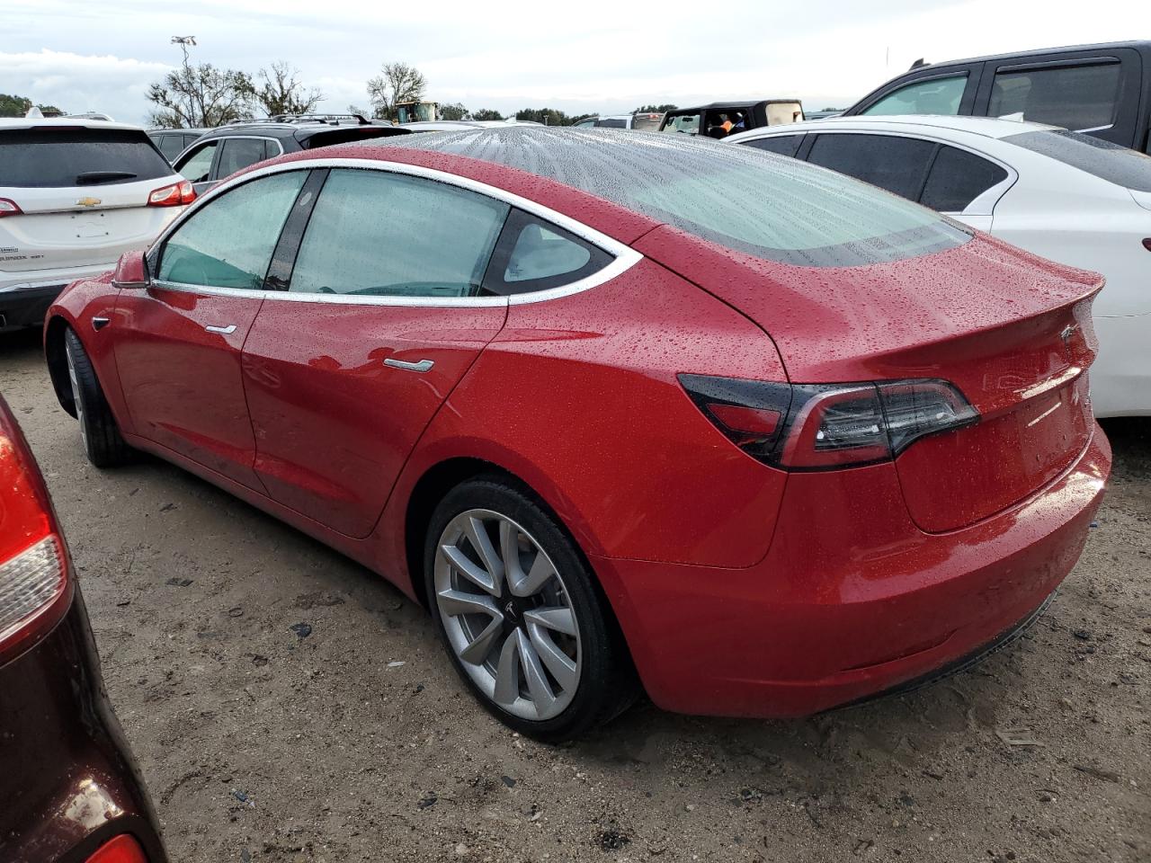 5YJ3E1EB4JF121583 2018 TESLA MODEL 3 - Image 2