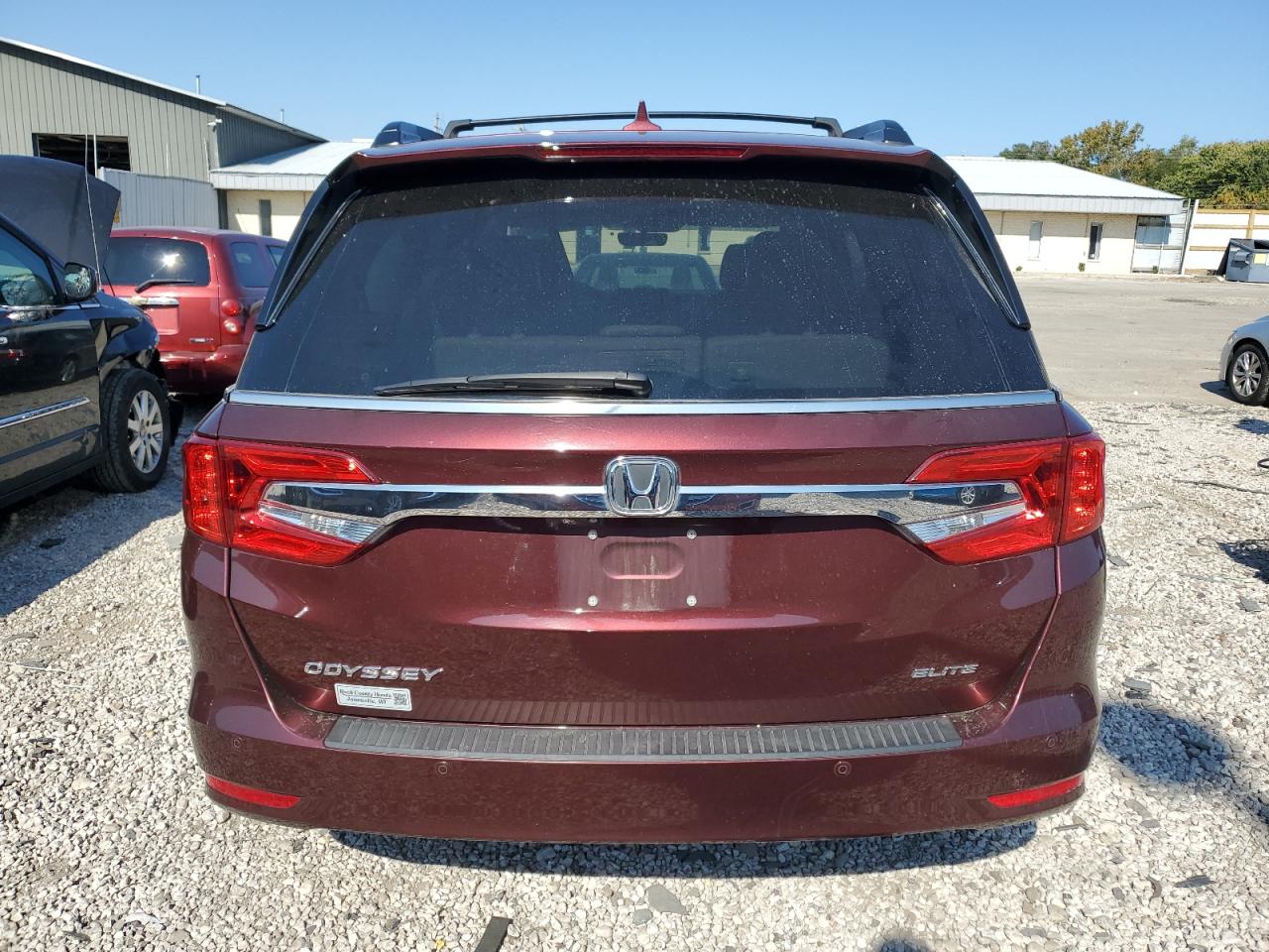 2018 Honda Odyssey Elite VIN: 5FNRL6H92JB011184 Lot: 75603004