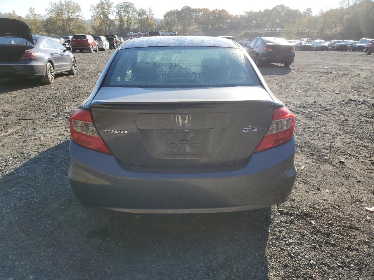 2012 Honda Civic Hf VIN: 2HGFB2F67CH522041 Lot: 76242414