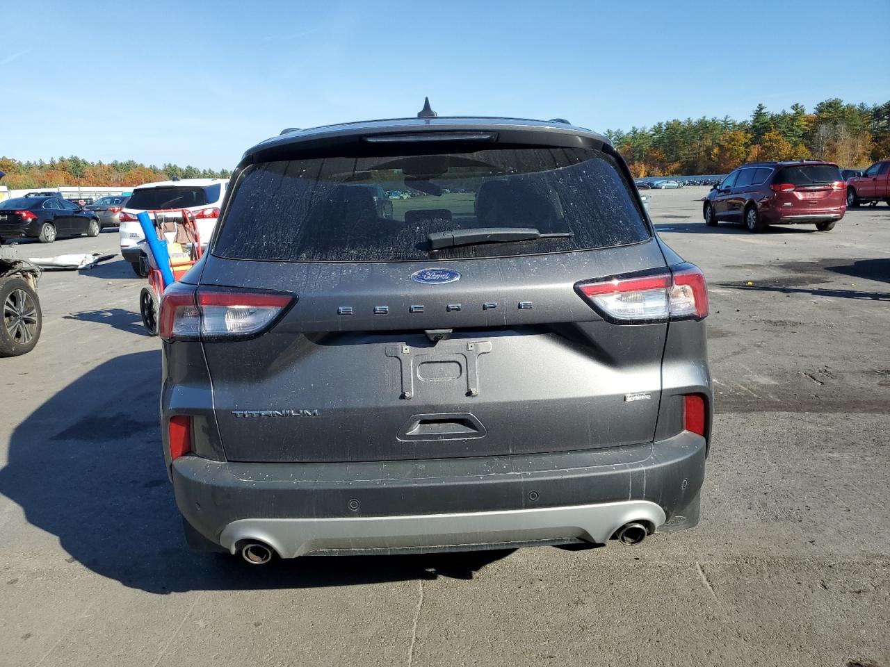 2022 Ford Escape Titanium VIN: 1FMCU0LZ8NUB74213 Lot: 77133004