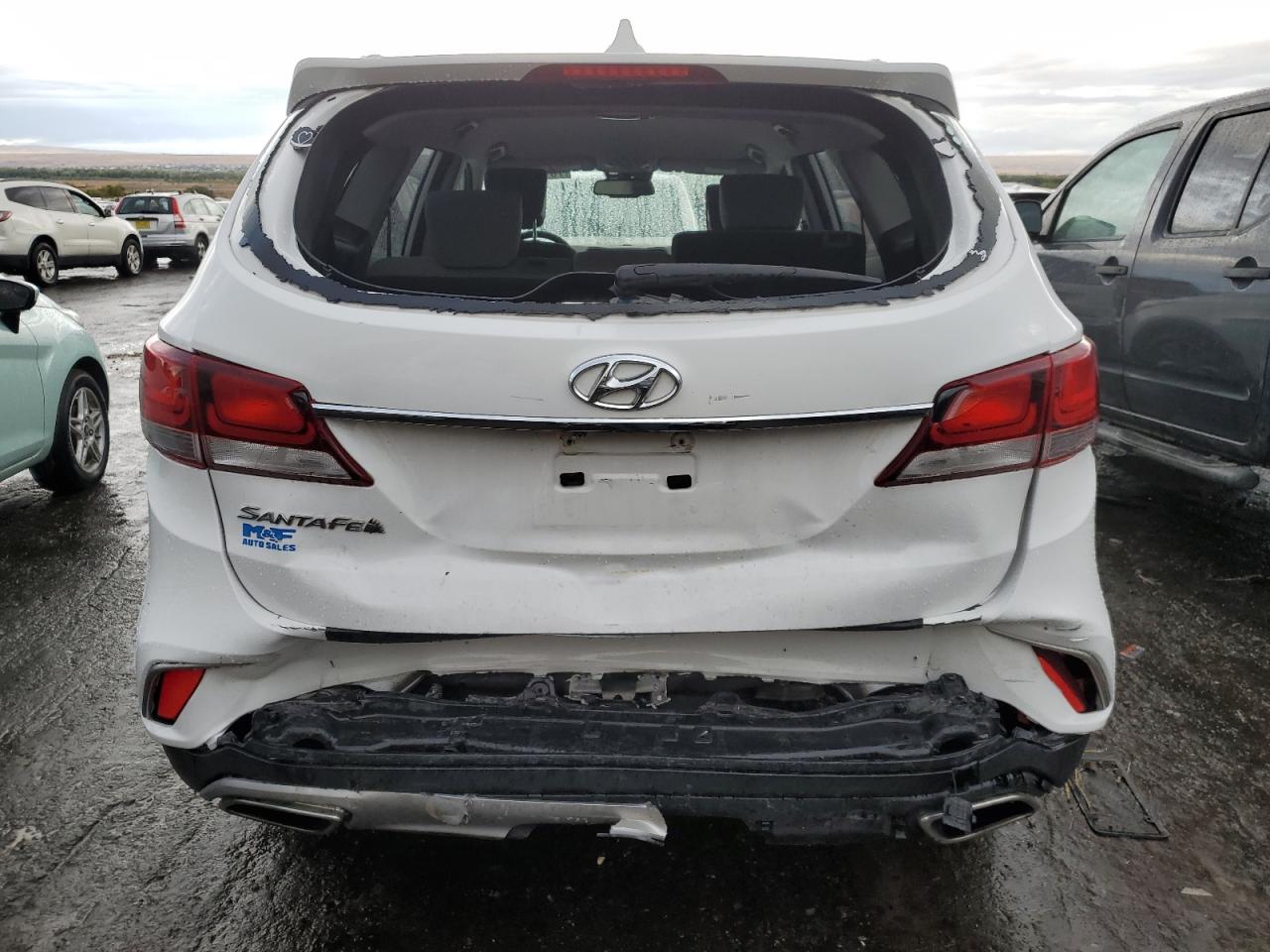 2017 Hyundai Santa Fe Se VIN: KM8SM4HF3HU235621 Lot: 76128034