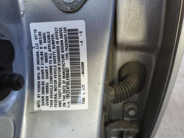 19XZE4F58LE000407 Honda Insight EX 14