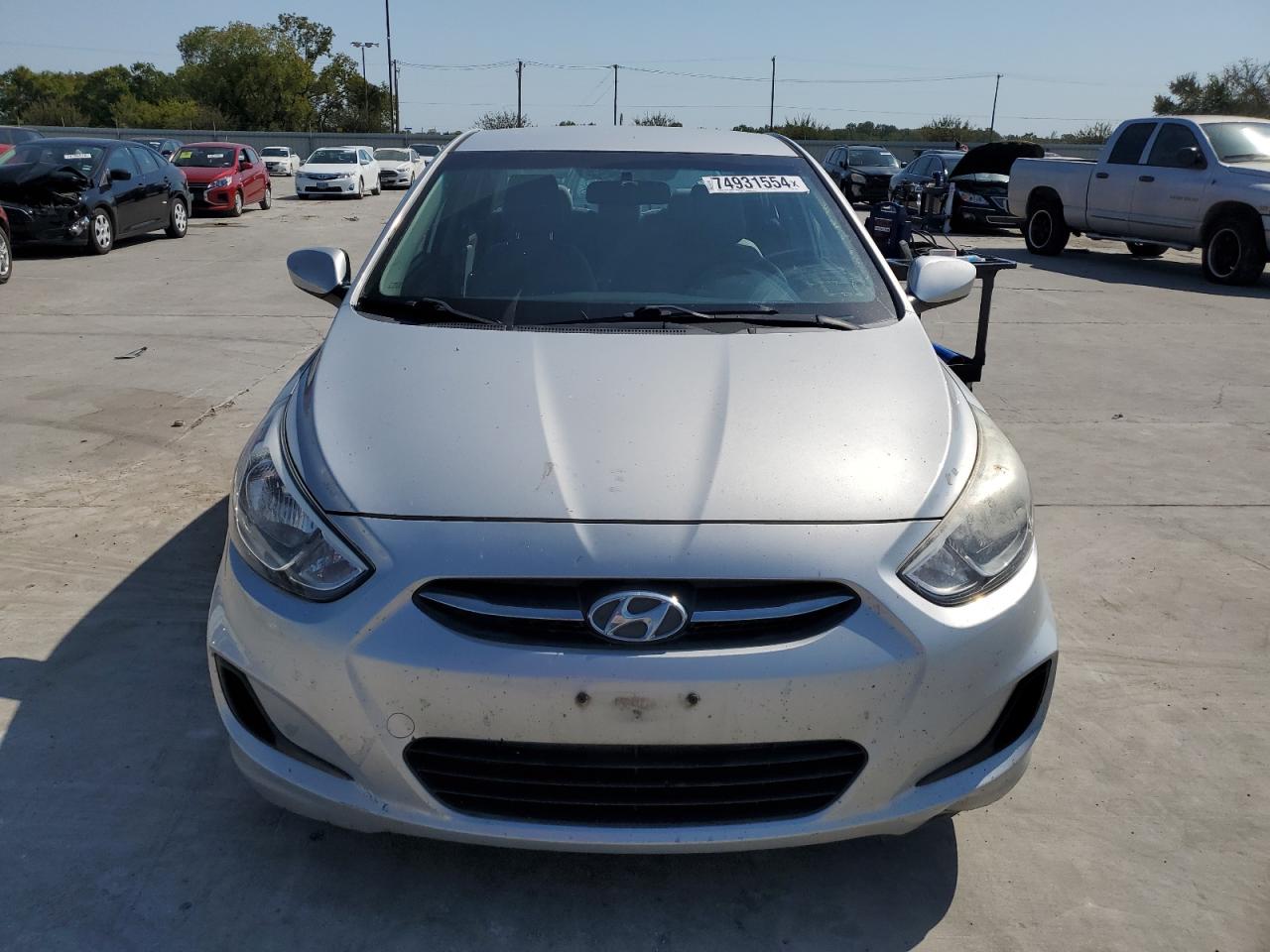 2016 Hyundai Accent Se VIN: KMHCT4AE8GU979612 Lot: 74931554