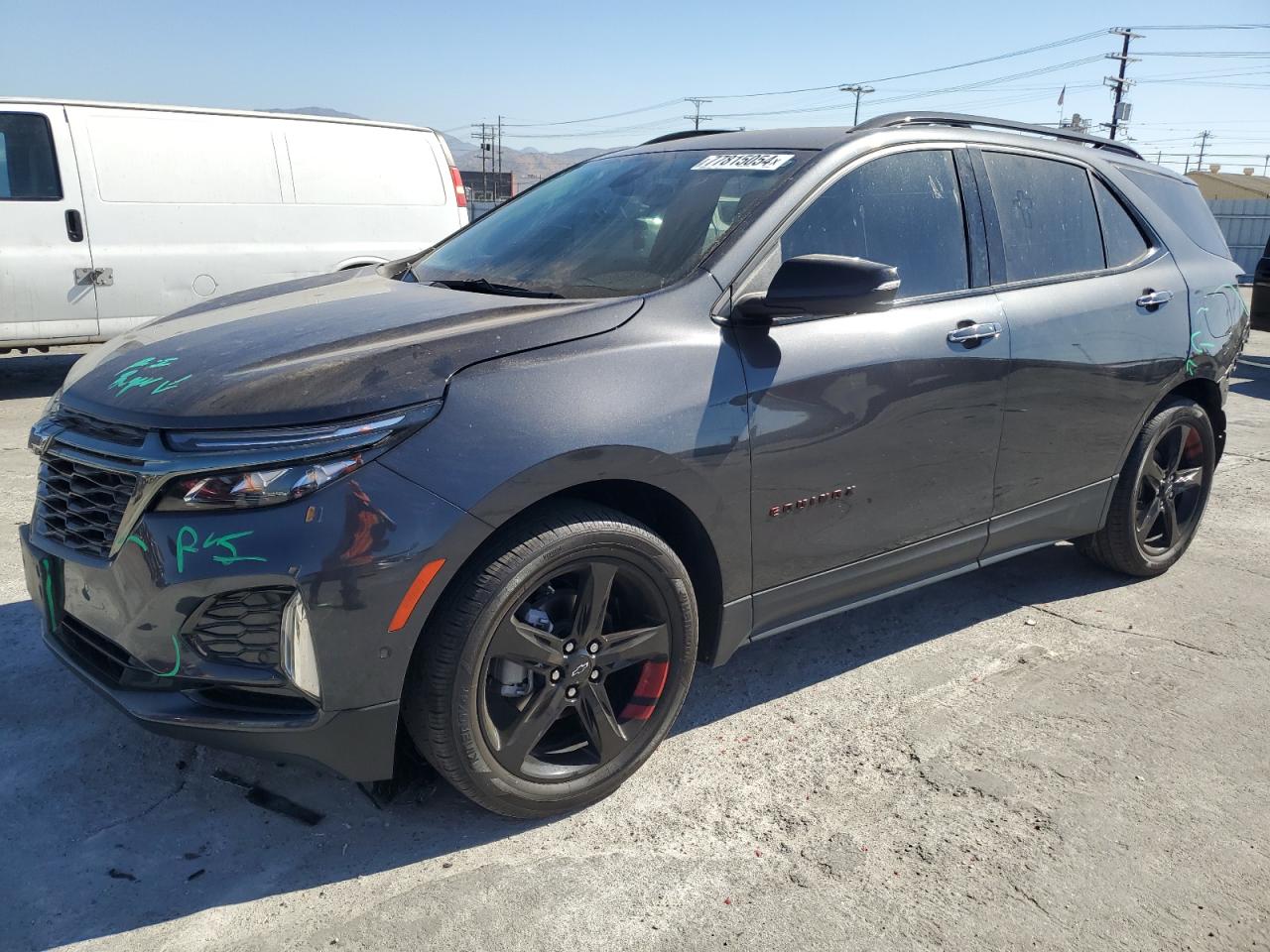 2022 Chevrolet Equinox Premier VIN: 3GNAXNEV1NS245706 Lot: 77815054