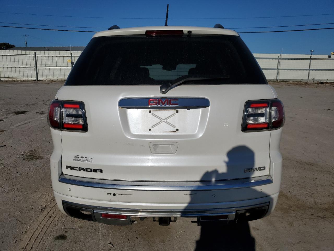 2016 GMC Acadia Denali VIN: 1GKKVTKD8GJ169106 Lot: 76801394