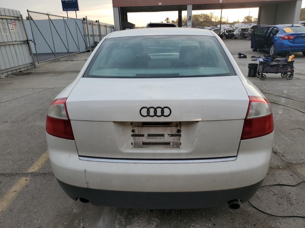 2003 Audi A4 1.8T Quattro VIN: WAULC68E03A333284 Lot: 76754804