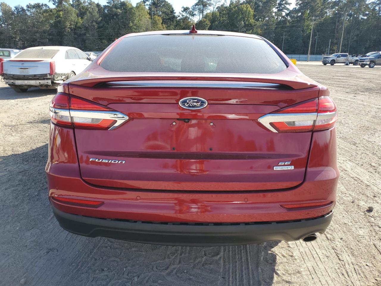 2019 Ford Fusion Se VIN: 3FA6P0HD2KR161262 Lot: 76812174