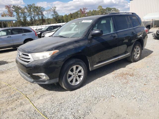  TOYOTA HIGHLANDER 2012 Черный