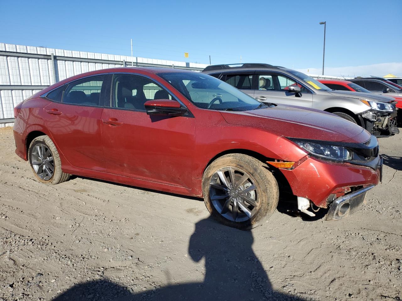 2019 Honda Civic Ex VIN: JHMFC1F39KX006641 Lot: 76136974