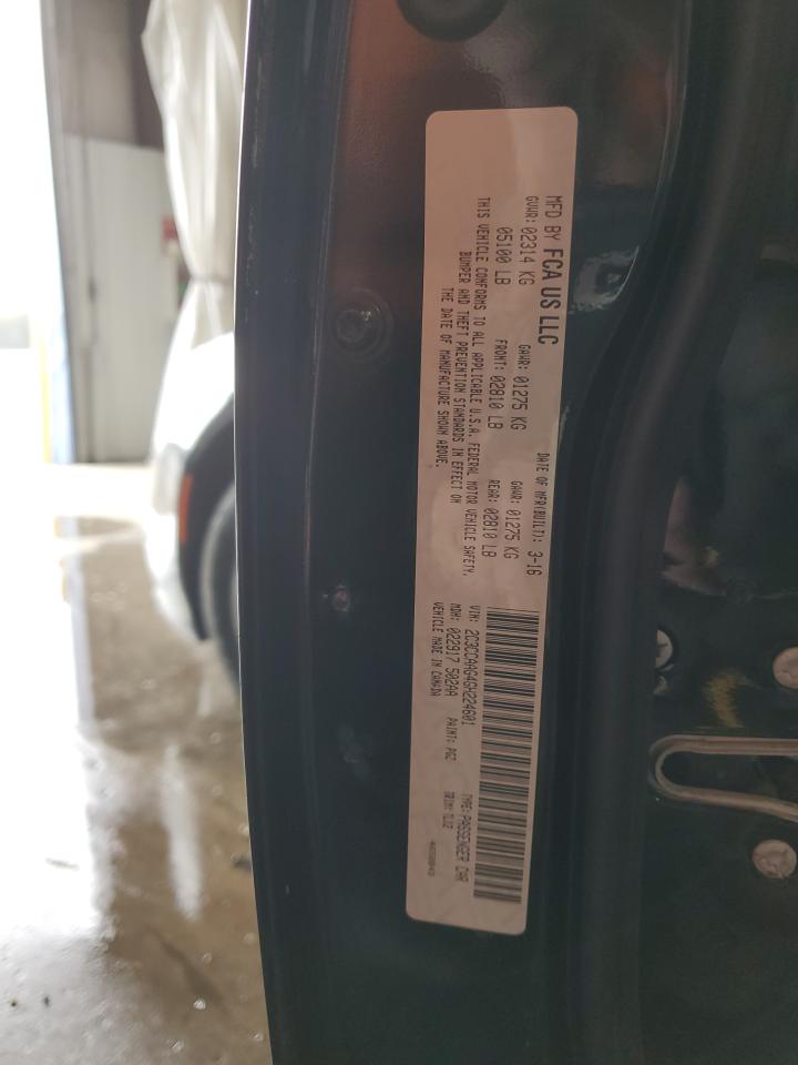 2016 Chrysler 300 Limited VIN: 2C3CCAAG4GH224601 Lot: 76097924