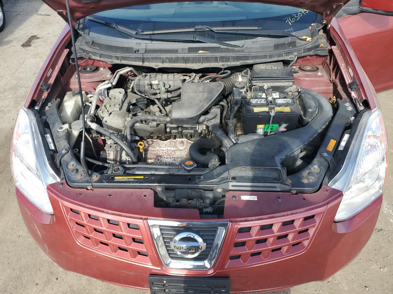 2008 Nissan Rogue S VIN: JN8AS58V08W126321 Lot: 76307334