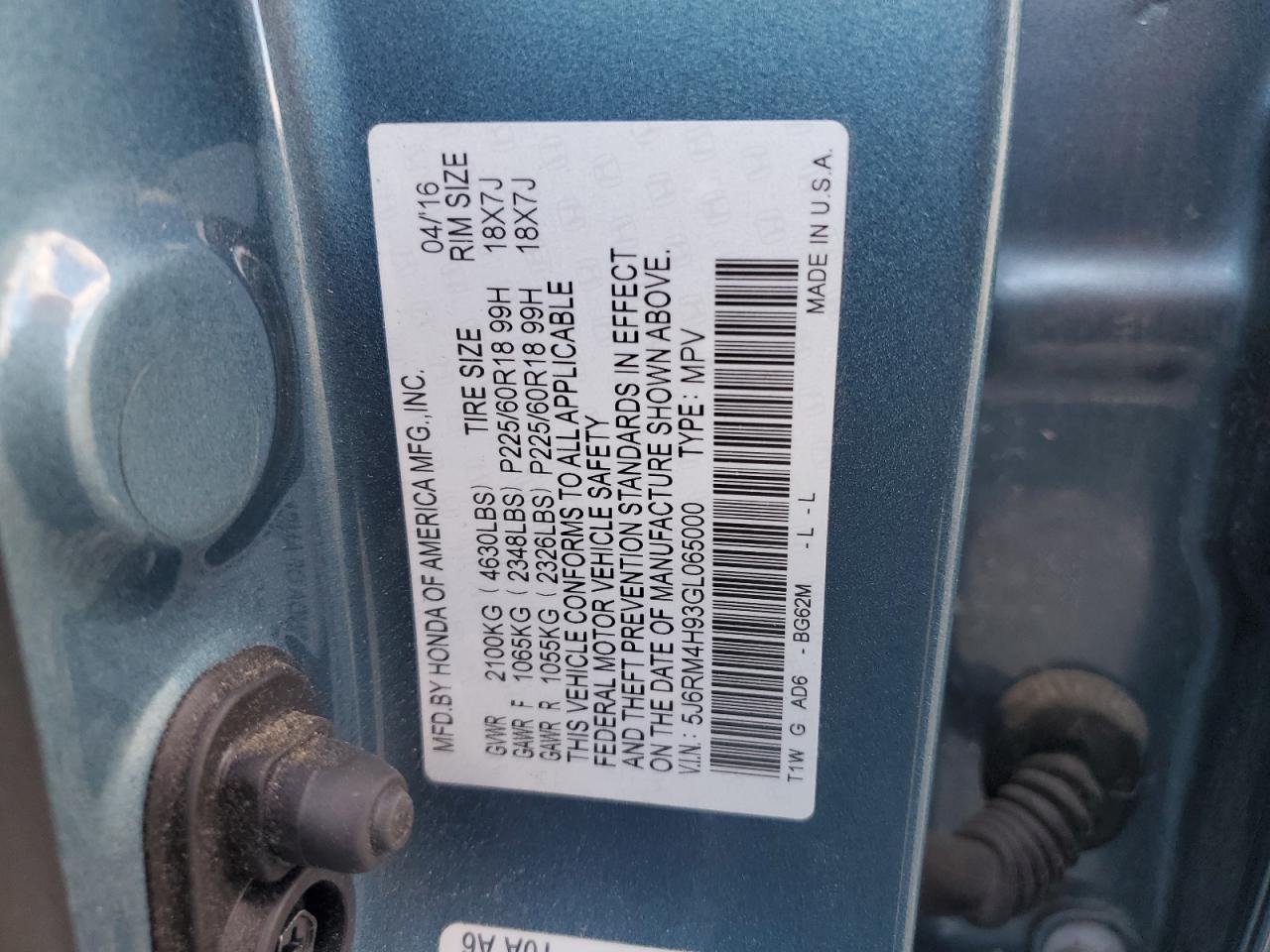2016 Honda CR-V - Image 13