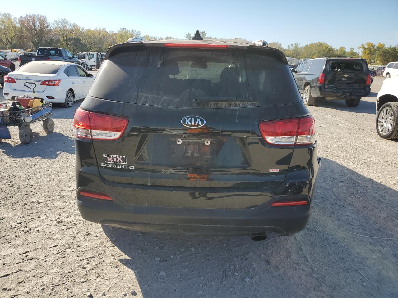 2018 Kia Sorento Lx VIN: 5XYPGDA30JG374937 Lot: 76966434