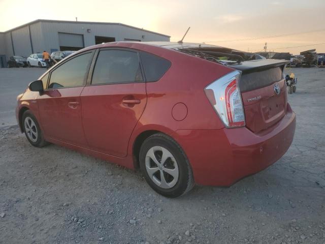  TOYOTA PRIUS 2013 Красный