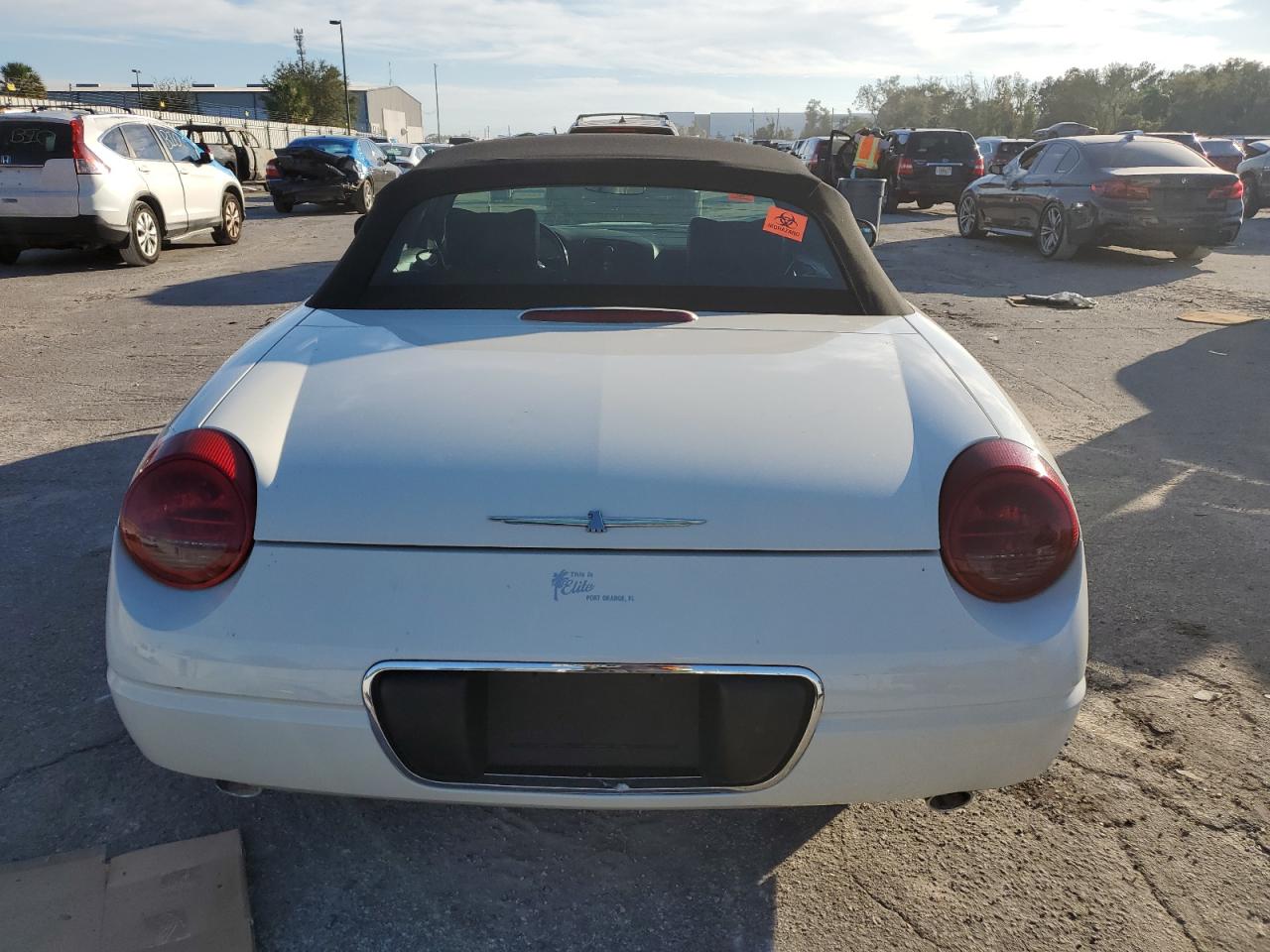 2002 Ford Thunderbird VIN: 1FAHP60A32Y115759 Lot: 77490254