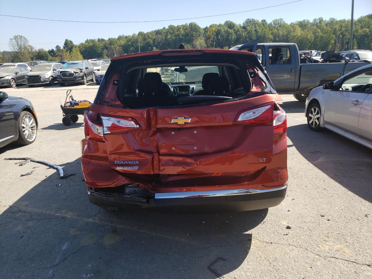 2020 Chevrolet Equinox Lt VIN: 2GNAXKEVXL6164908 Lot: 74982484