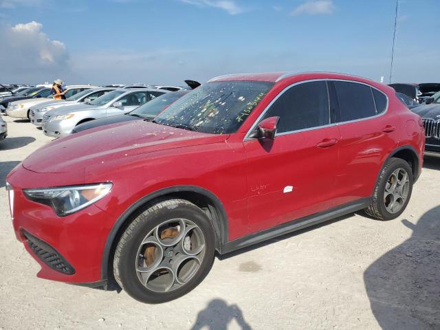  ALFA ROMEO STELVIO 2018 Красный