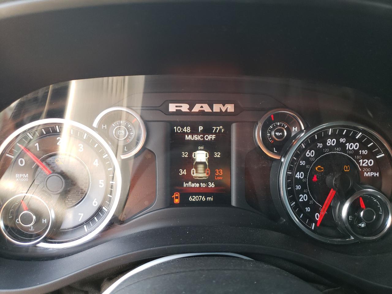 VIN 1C6SRFFT3KN730727 2019 RAM 1500 no.9