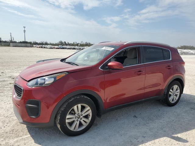  KIA SPORTAGE 2017 Красный