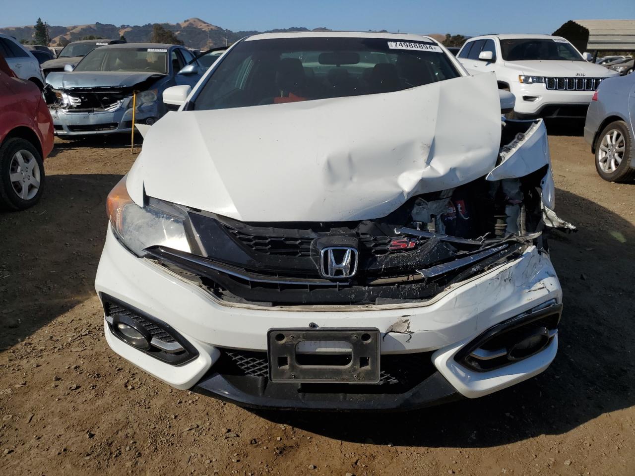 2015 Honda Civic Si VIN: 2HGFG4A55FH700500 Lot: 74988894