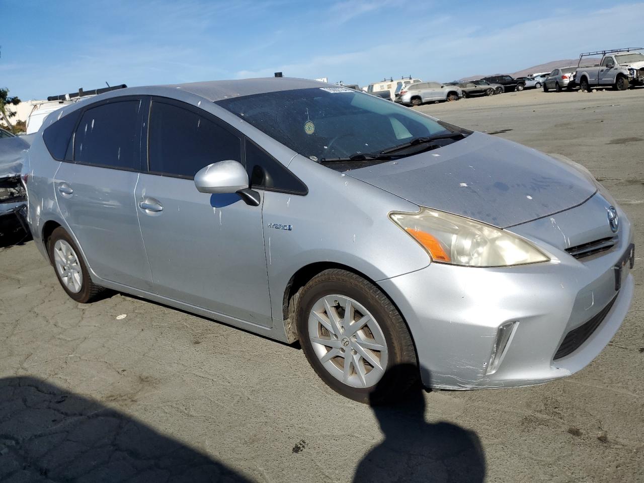 VIN JTDZN3EU1D3245481 2013 TOYOTA PRIUS no.4