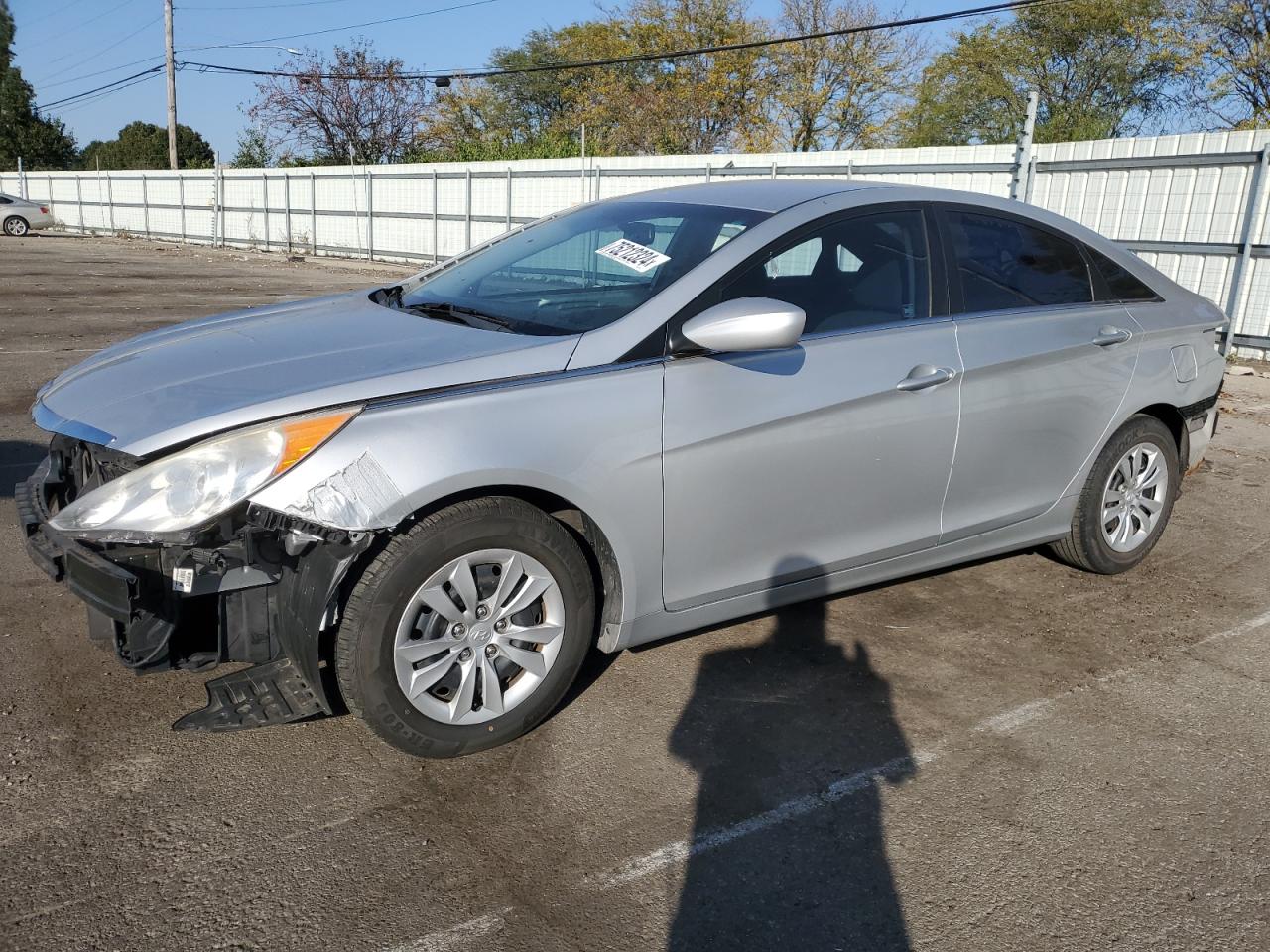 2013 Hyundai Sonata Gls VIN: 5NPEB4ACXDH561198 Lot: 75212324