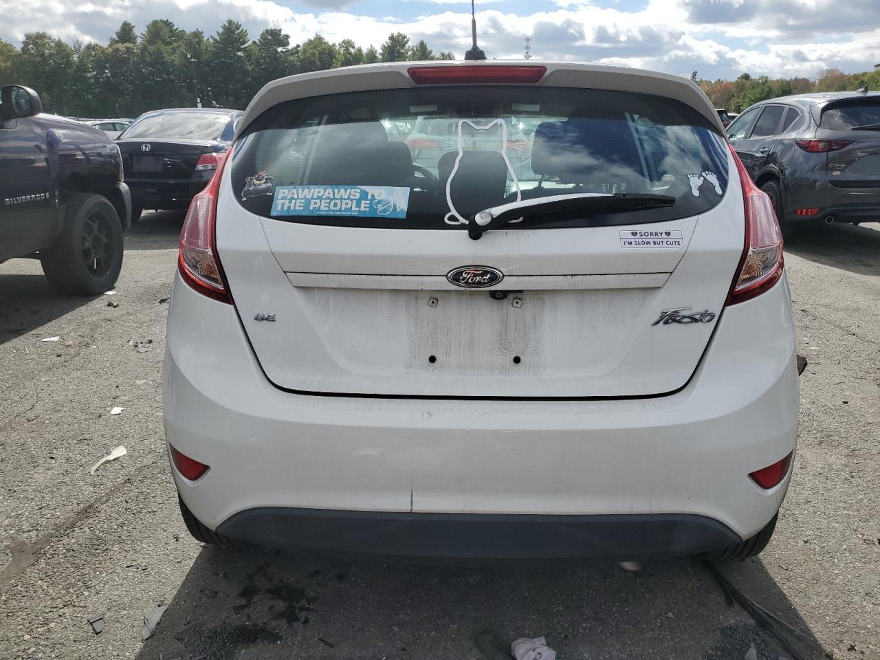 2019 Ford Fiesta Se VIN: 3FADP4EJ4KM155985 Lot: 74002424