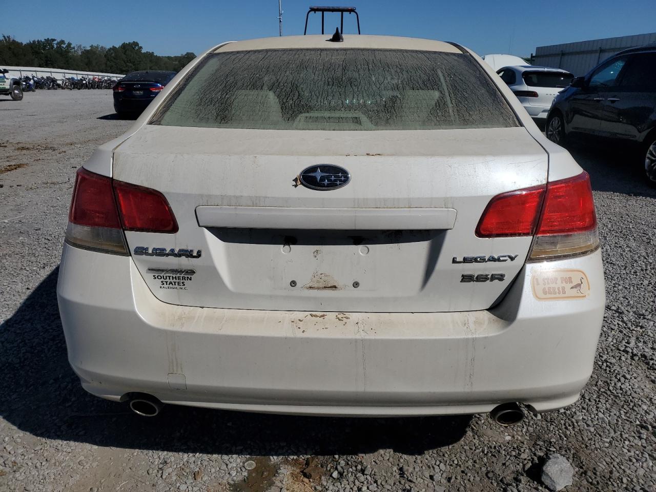 2012 Subaru Legacy 3.6R Limited VIN: 4S3BMDK60C2026760 Lot: 75627764